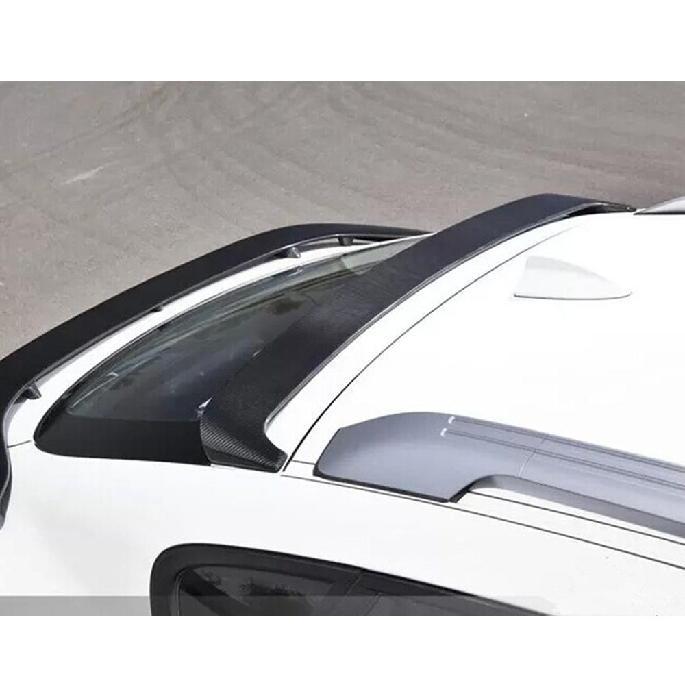 Fit BMW E71 X6 X6M 2008-2014 Real Carbon Rear Roof Spoiler Wing