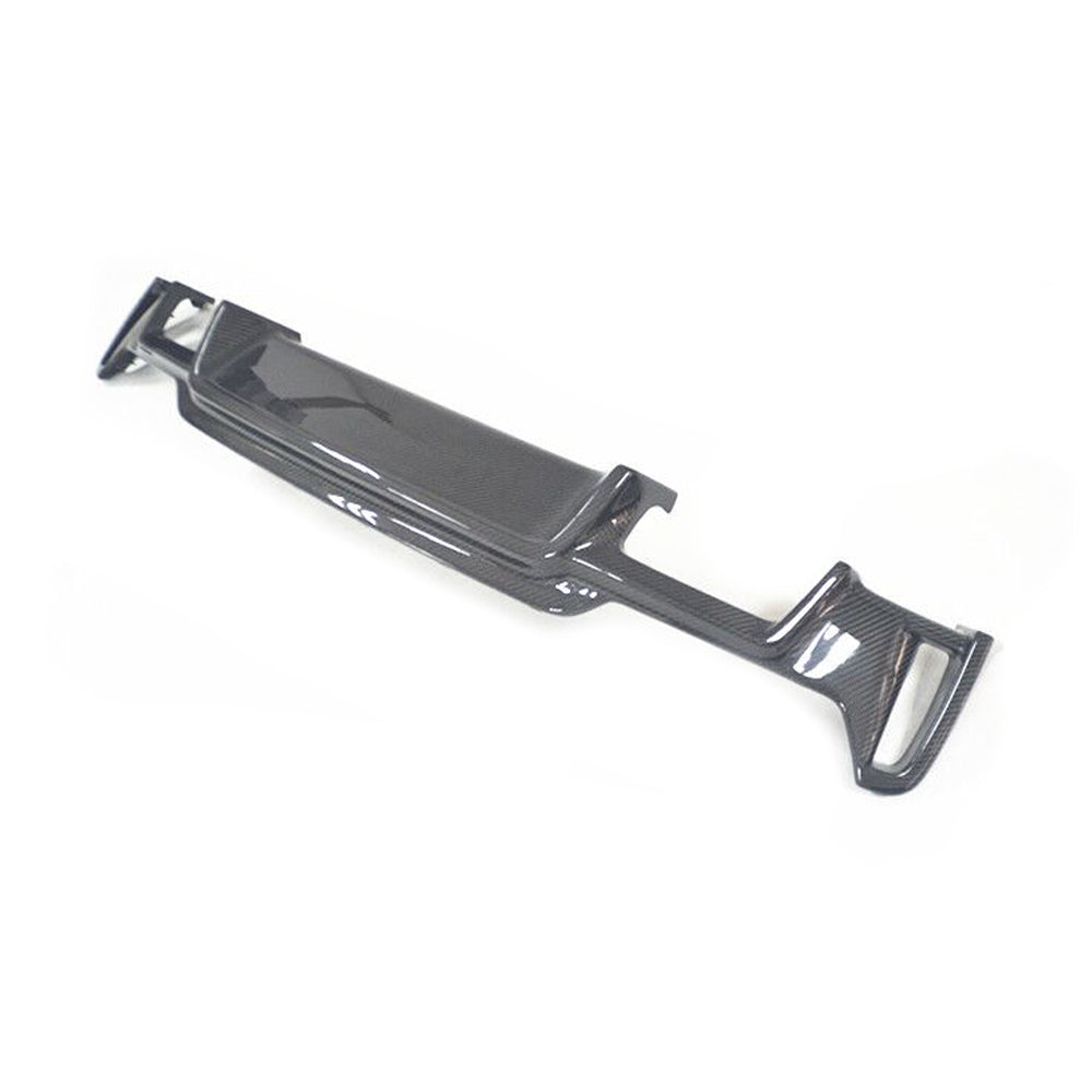 Fit BMW 4Ser F32 F33 F36 M Sport 2014-2018 Real Carbon Rear Bumper Diffuser Lip Spoiler