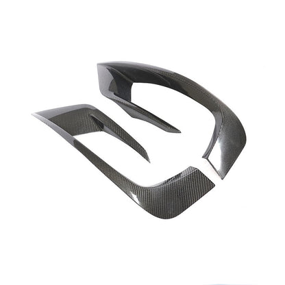 Fit Mercedes Benz W222 S63 AMG 2013-2017 Real Carbon Rear Bumper Diffuser Front Splitter Trunk Spoiler