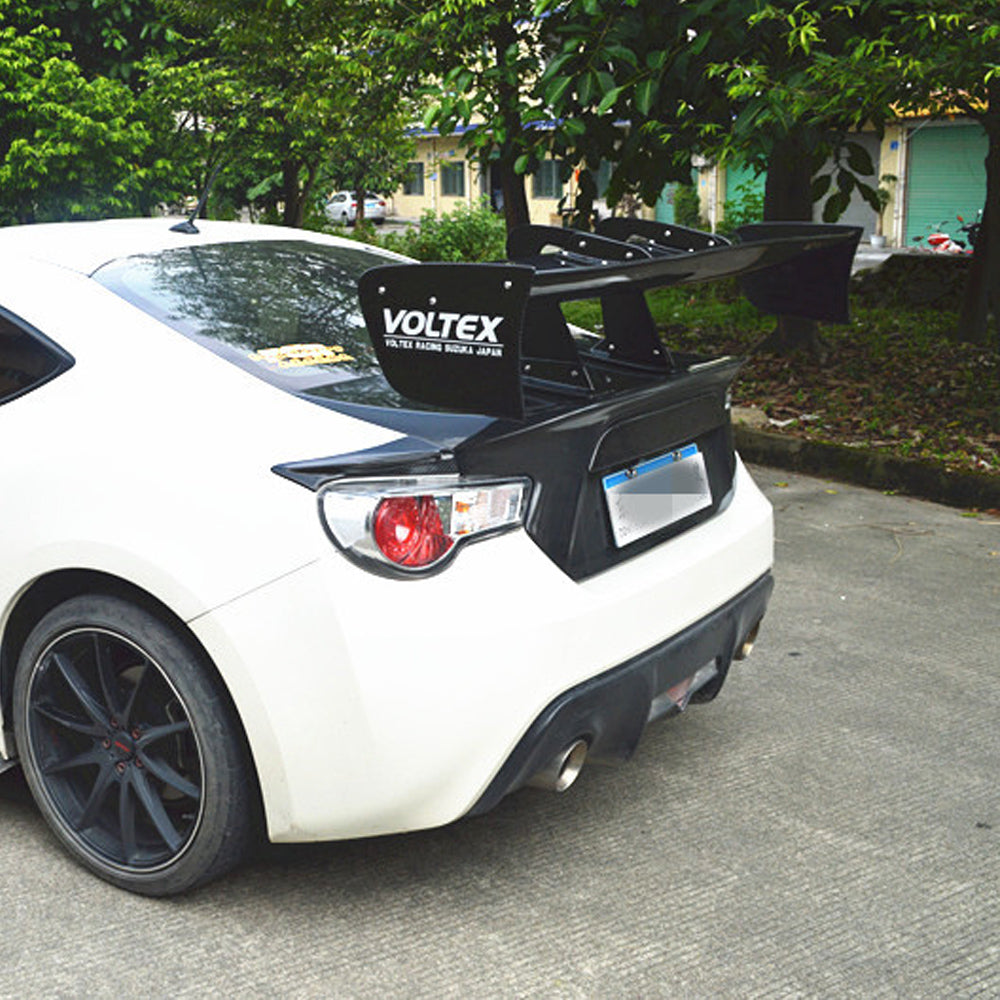 Fit Toyota GT86 Subaru BRZ 2012-2018 Real Carbon Trunk Spoiler Wing Voltex Style