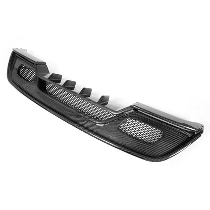 Fit Mercedes Benz A W176 A45 AMG 2014-2019 Real Carbon Rear Bumper Diffuser Lip Spoiler