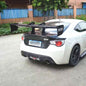 Fit Toyota GT86 Subaru BRZ 2012-2018 Echt Carbon Stamm Spoiler Flügel Voltex Stil