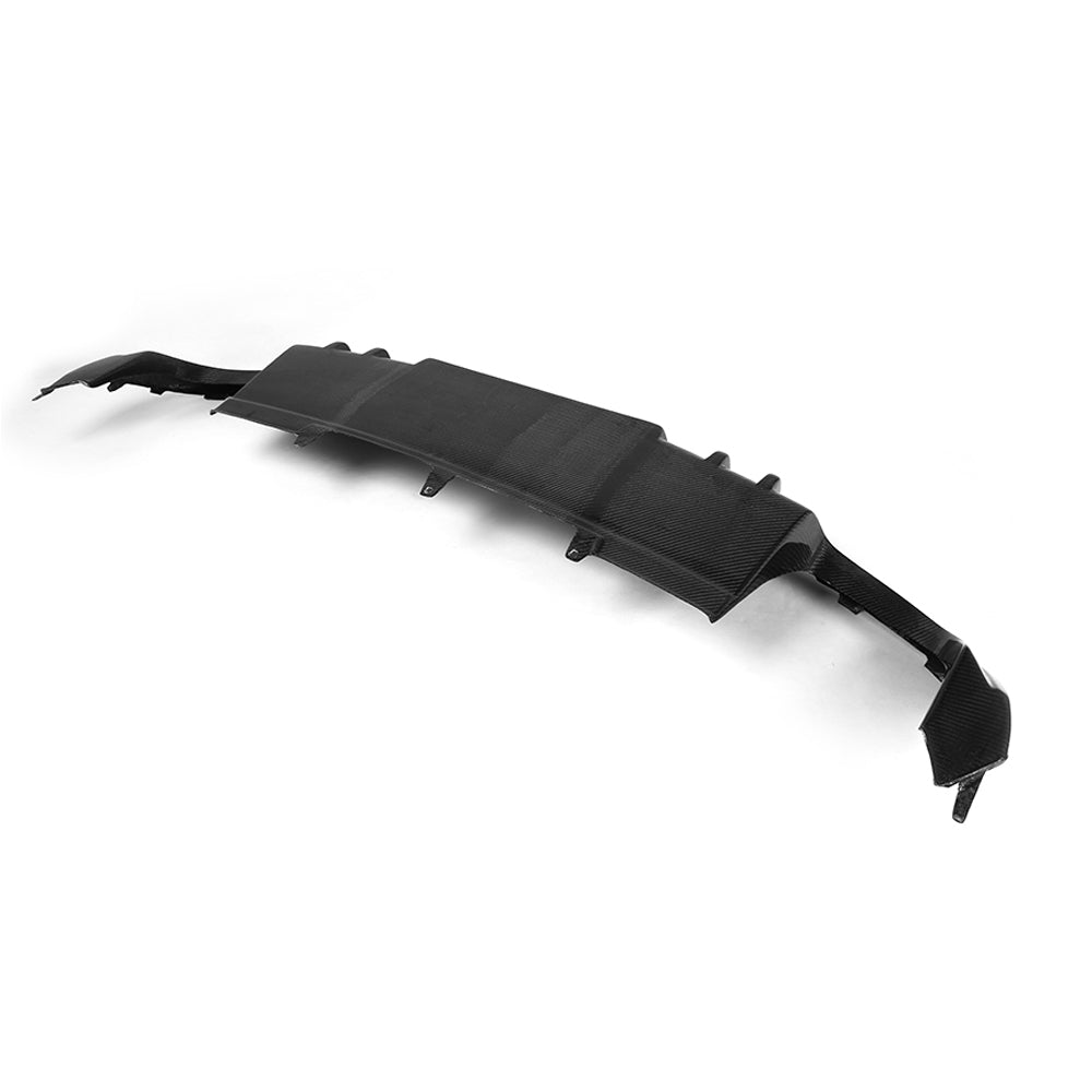 Passend für Audi A5 B8.5 Sline S5 2012–2016 Echt Carbon Heckstoßstange Diffusor Lip Spoiler DTM Stil