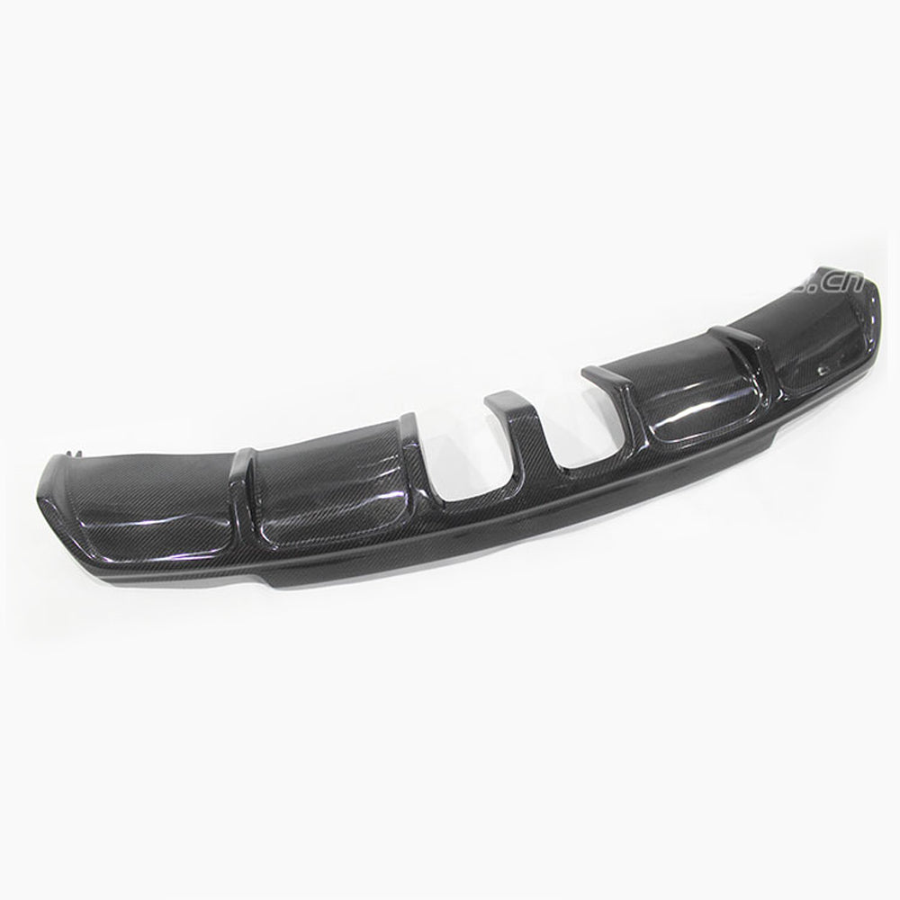 Fit Volkswagen Scirocco R 2008-2014 Echt Carbon Heckschürze Diffusor Lip Spoiler