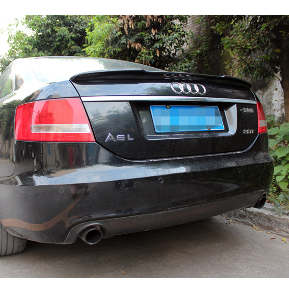 Fit Audi A6 C6 S6 2005-2011 Echt Carbon Heckspoiler Flügel