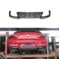 Fit BMW 6Ser F06 F12 F13 M6 2012-2016 Real Carbon Rear Bumper Diffuser Lip Spoiler