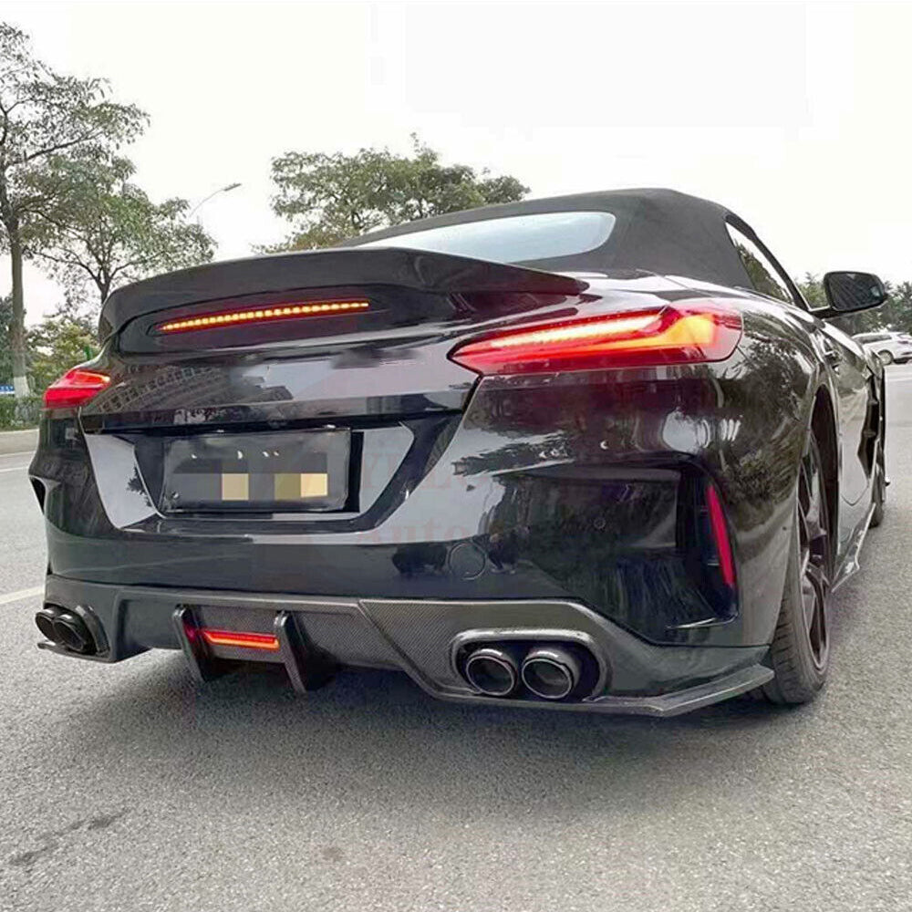 Fit BMW Z4 G29 2019-2024 Echt Carbon Heckspoiler Flügel T Stil