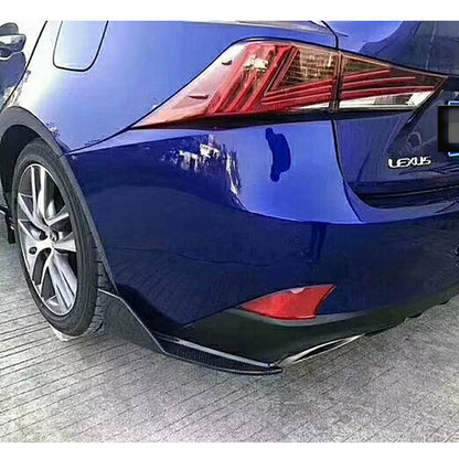Fit Lexus IS300 IS350 F Sport 2017-2029 Real Carbon Rear Bumper Diffuser Front Splitter Trunk Spoiler Wing