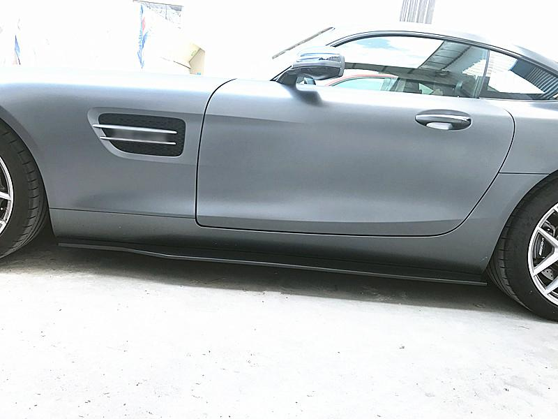 Fit Mercedes Benz AMG GT 2015-2020 Real Carbon Front Splitters Diffuser Side Skirts Trunk Spoiler