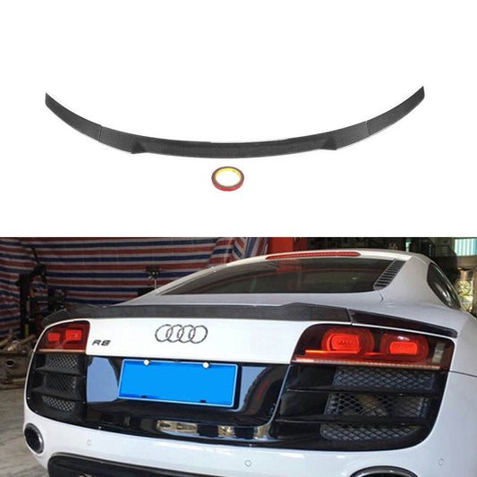 Fit Audi R8 V8 V10 Coupe 2007-2019 Echt Carbon Heckspoiler Flügel