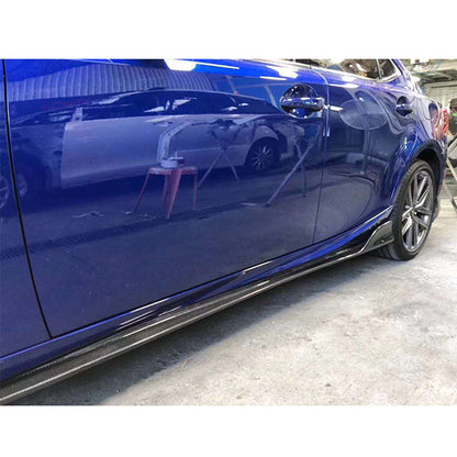 Fit Lexus IS300 IS350 F Sport 2017-2029 Real Carbon Rear Bumper Diffuser Front Splitter Trunk Spoiler Wing