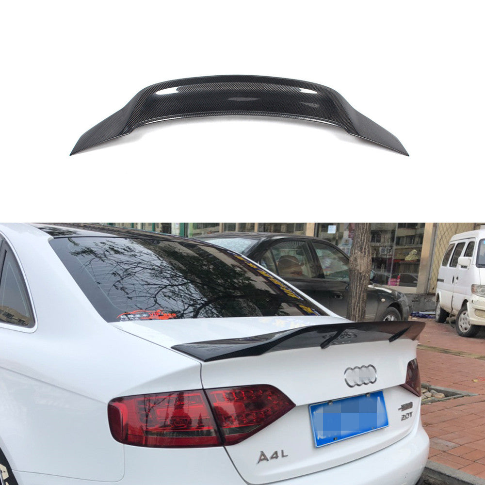 Fit Audi A4 B8 S4 2008-2012 Echt Carbon Heckspoiler Flügel