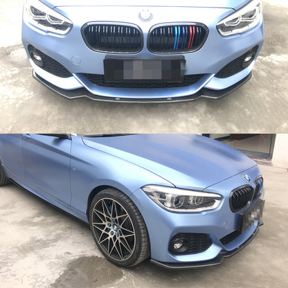 Fit BMW 1Ser F20 M Sport 2015-2019 Real Carbon Rear Bumper Diffuser Front Splitter Side Skirts Trunk Spoiler Wing