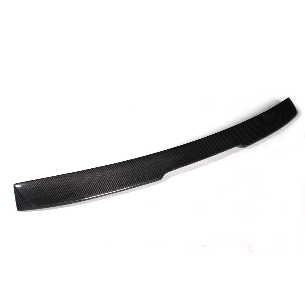 Fit BMW 5Ser E60 & M5 2005-2011 Real Carbon Rear Trunk Spoiler Wing Roof Style