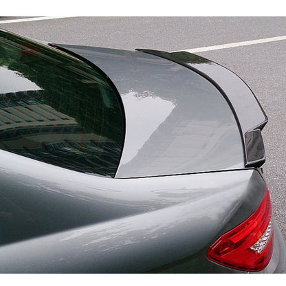 Fit Mercedes Benz W204 C204 2007-2014 Real Carbon Rear Trunk Spoiler Roof Wing