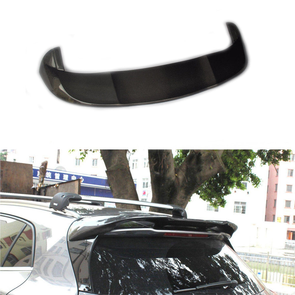 Fit Mercedes Benz A W176 A45 AMG 2014-2019 Real Carbon Rear Bumper Diffuser Lip Spoiler