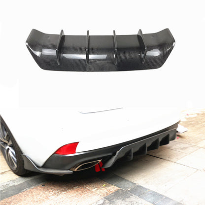 Fit Lexus IS300 IS350 F Sport 2017-2029 Real Carbon Rear Bumper Diffuser Front Splitter Trunk Spoiler Wing