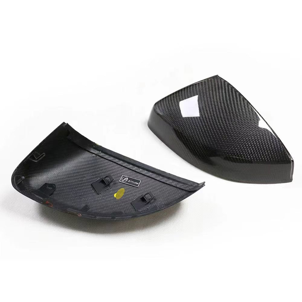 Fit Audi A3  8V S3 RS3 2013-2020 Real Carbon Mirror Cover Caps