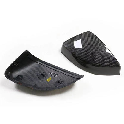Fit Audi A3  8V S3 RS3 2013-2020 Real Carbon Mirror Cover Caps