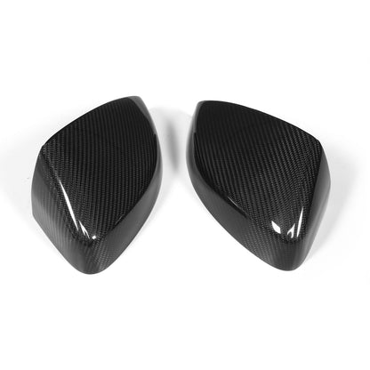 Fit Audi A3  8V S3 RS3 2013-2020 Real Carbon Mirror Cover Caps