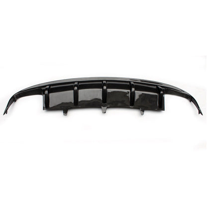 Fit Audi A7 C7 Sline S7 2010-2014 Real Carbon Rear Bumper Diffuser Lip Spoiler K Style